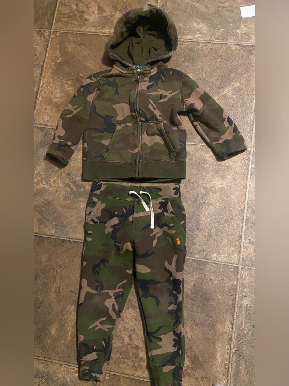Polo by Ralph Lauren Kids Camo Jogger Pants